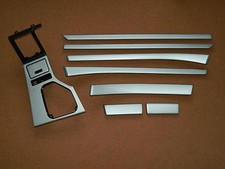 Dekorleisten Interieurleisten Struktur Folien Alu gebürstet passend für BMW E39