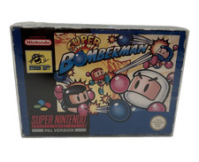 Super Bomberman SNES Super Nintendo in OVP ohne Anleitung mit Schutzhülle
