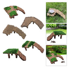 Aquarium Polyharz Schildkröten Reptilien Kletterleiter Aalen Plattform Harz