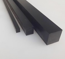 POM Vierkant 40x40mm schwarz 4-kant Länge wählbar POM-C Zuschnitt Kunststoff