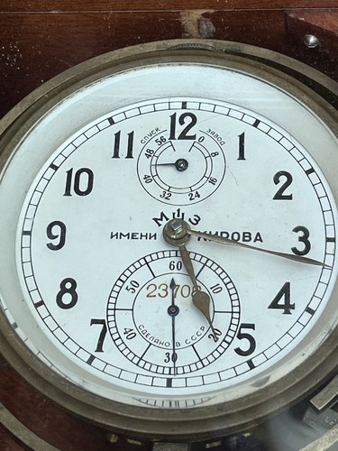 Russischer marine chronometer - russischer, marine-chronometer