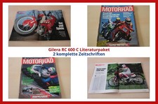 Gilera RC 600 C Literaturpaket - 2 komplette Zeitschriften