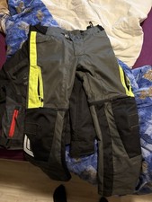 Polo Motorradhose Schwarz