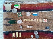 Anstecknadel Konvolut Vorderlader und Schützen-König