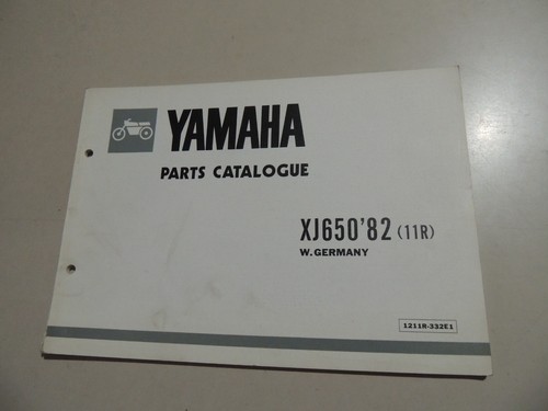 1982 parts catalog list - catalog, ersatz