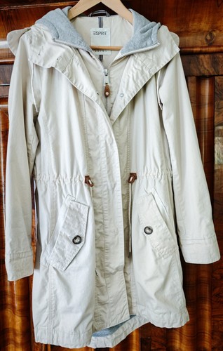 Damen parka esprit beige - parka,