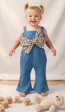 Mädchen Jeans Latzhose 92-98