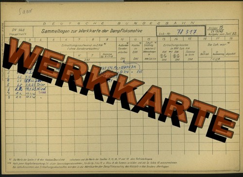 317 original sammelbogen - 317,