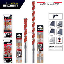 Alpen Profi Multicut HM-Mehrzweckbohrer Ø3,0-16,0mm - Mauerwerk,Fliesen,Ziegel