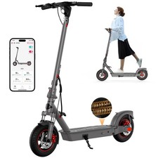 NEU E-Scooter 500W klappbar mit LED Display 10"Elektroroller Erwachsene-Nein ABE