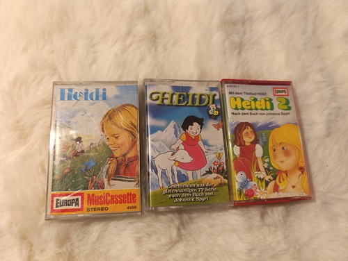 Heidi hörspiel kassetten - 3x,