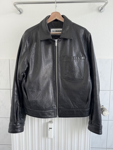 Zara rhuigi lederjacke in - x,