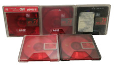 3x BASF+ 2X Fuji Recordable MD Mini Disc 74min mit Schutzhüllen überspielbar