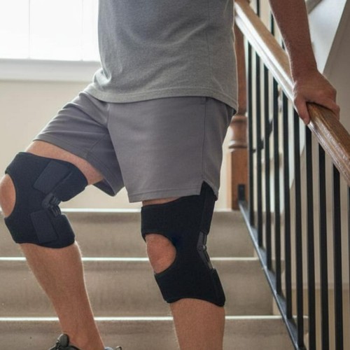 Knie booster mit federn - knie-booster,