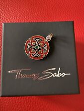 THOMAS SABO ANHÄNGER "Asiatische Ornamente" Rarität, Silber Rot Bunt, NP 179 EUR