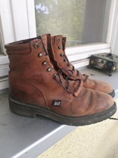 Bikerboots Stiefel boots vintage USA work boots lace up Schnürstiefel