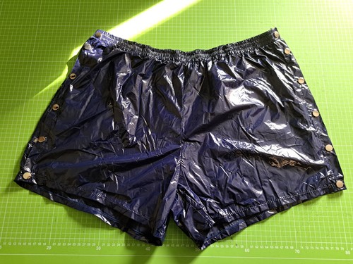 Glanz nylon shorts knöpfer - glanz,
