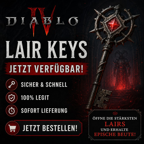 Diablo items lair keys - items,