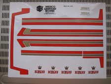 Wedico 546, "DECALS "KULMBACHER EKU", 4 BÖGEN, 1:16