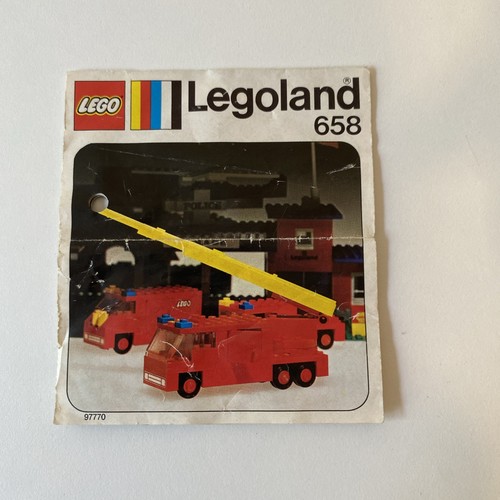 Lego bauanleitung 658 - bauanleitung, 658-1