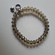 Fossil ♧ Armband ♧ Schmuckperlen ♧ Taupe