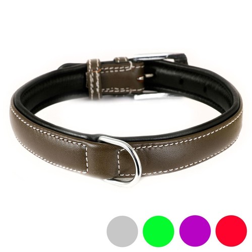 Hundehalsband leder 25mm - leder,