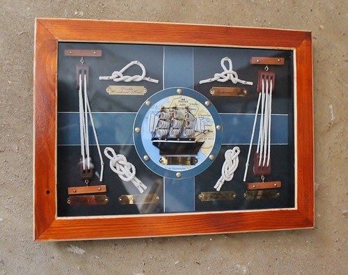 Maritime deko knotentafel - maritime,