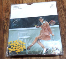 3 PAAR x Vintage Panty Hose / Strumpfhosen 80er XL2 XXL HELLBRAUN 4081 Hüfte 40" bis 45"