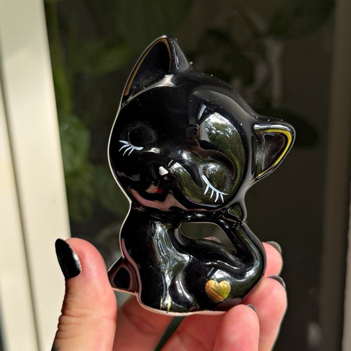 Keramik katzenfigur - keramik,
