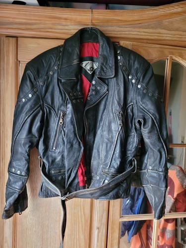 Biker jacke echt leder - biker,