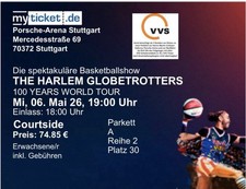 Ticket harlem globetrotters - ticket,