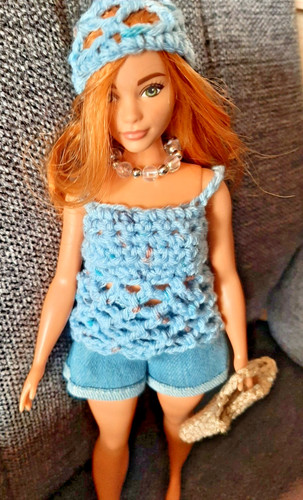 Barbie curvy shorts pulli - ,