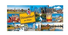 Düsseldorf Magnet 12 cm Foto