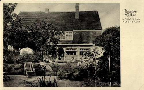 Nordseebad altenbruch - ak,
