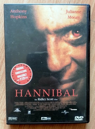 Dvd hannibal anhony hopkins - dvd,