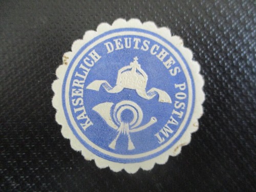 Siegelmarke kaiserlich - siegelmarke,