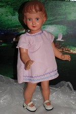 Vintage Schildkröt Puppe  48    Tortulon  mit Mamastimme    50er/60er Jahre