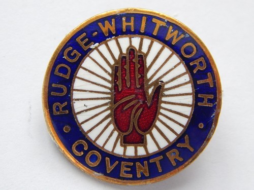 Rudge whitworth brosche - alt, &