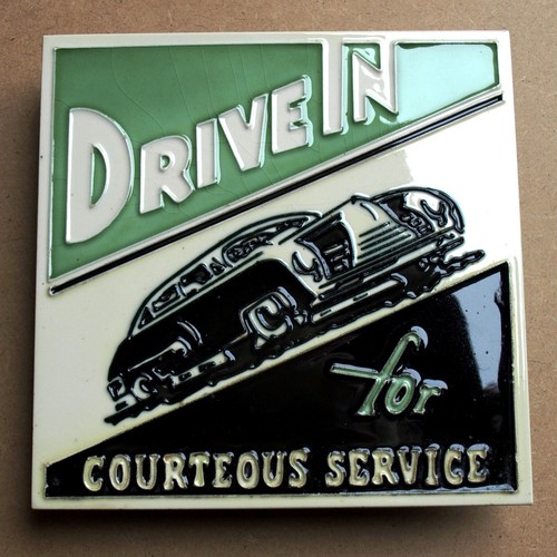 Drive for courteous service - drive,