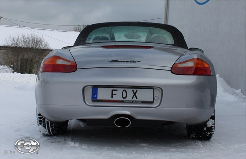 Sportauspuff mittig porsche - ,