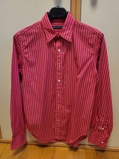Ralph Lauren Sport Damen Bluse rot weiß gestreift Gr. 6 Slim Fit