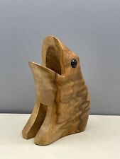 Frosch Zahnstocher Halter Holz