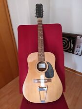 Continental DF 160 "Drifter" 12-Saiter alte Akustik Gitarre Korea