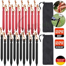 12 Zelt-Heringe aus Alu -