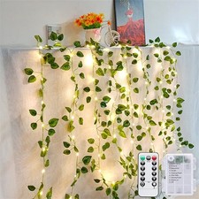 LED Lichterkette Mit Blättern