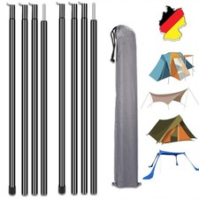 2x Teleskop Zeltstange Alu