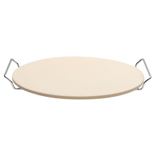 Pizzastein mit halter - mit,