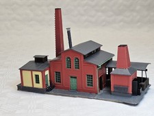 AUHAGEN 12244 H0/TT GASWERK ZÖBLITZ fertig gebaut VINTAGE SAMMLER MODELLBAHN