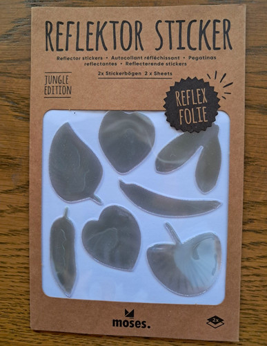 Moses reflektor sticker - moses.,
