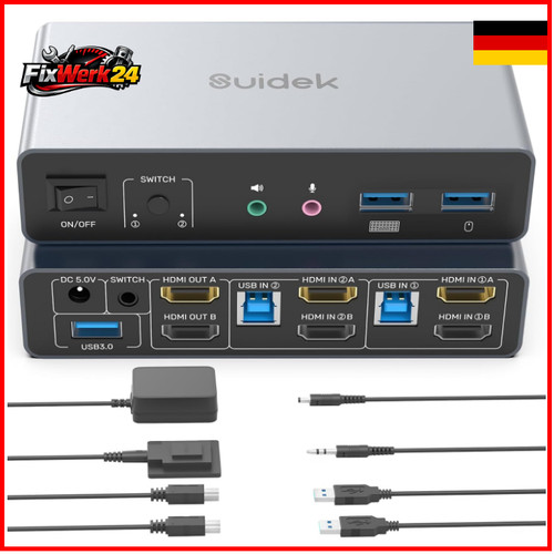 Hdmi kvm switch monitore - hdmi,